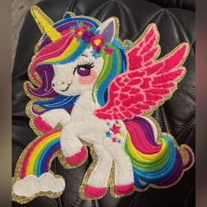 Large My Little Pony Chenile Patch